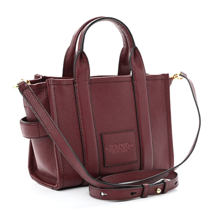 Marc Jacobs Grained Calfskin Small The Tote Bag Chianti 3 of 13