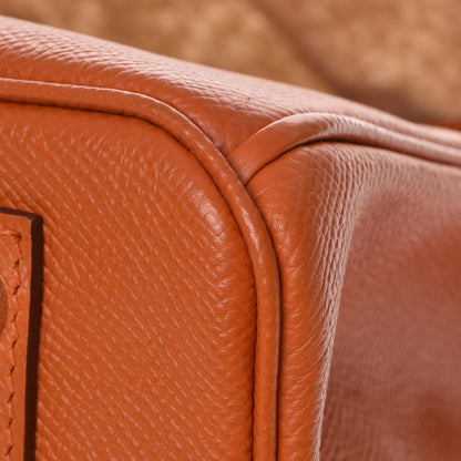 Hermes Epsom Birkin 30 Orange 28 of 30