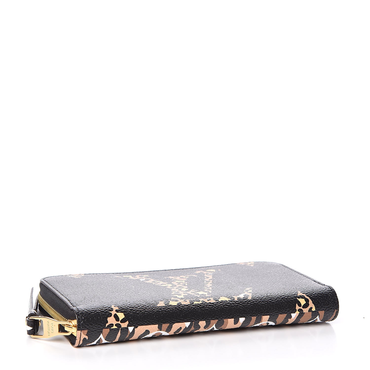 Louis Vuitton Monogram Giant Jungle Zippy Wallet Black 4 of 8