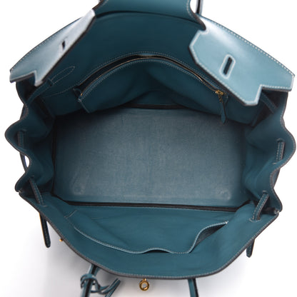Hermes Swift Birkin 35 Blue Jean 13 of 55