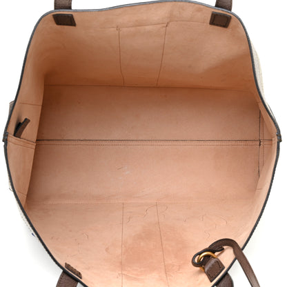 Gucci X DISNEY GG Supreme Monogram Web Three Little Pigs Large Ophidia Tote Beige New Acero 6 of 13