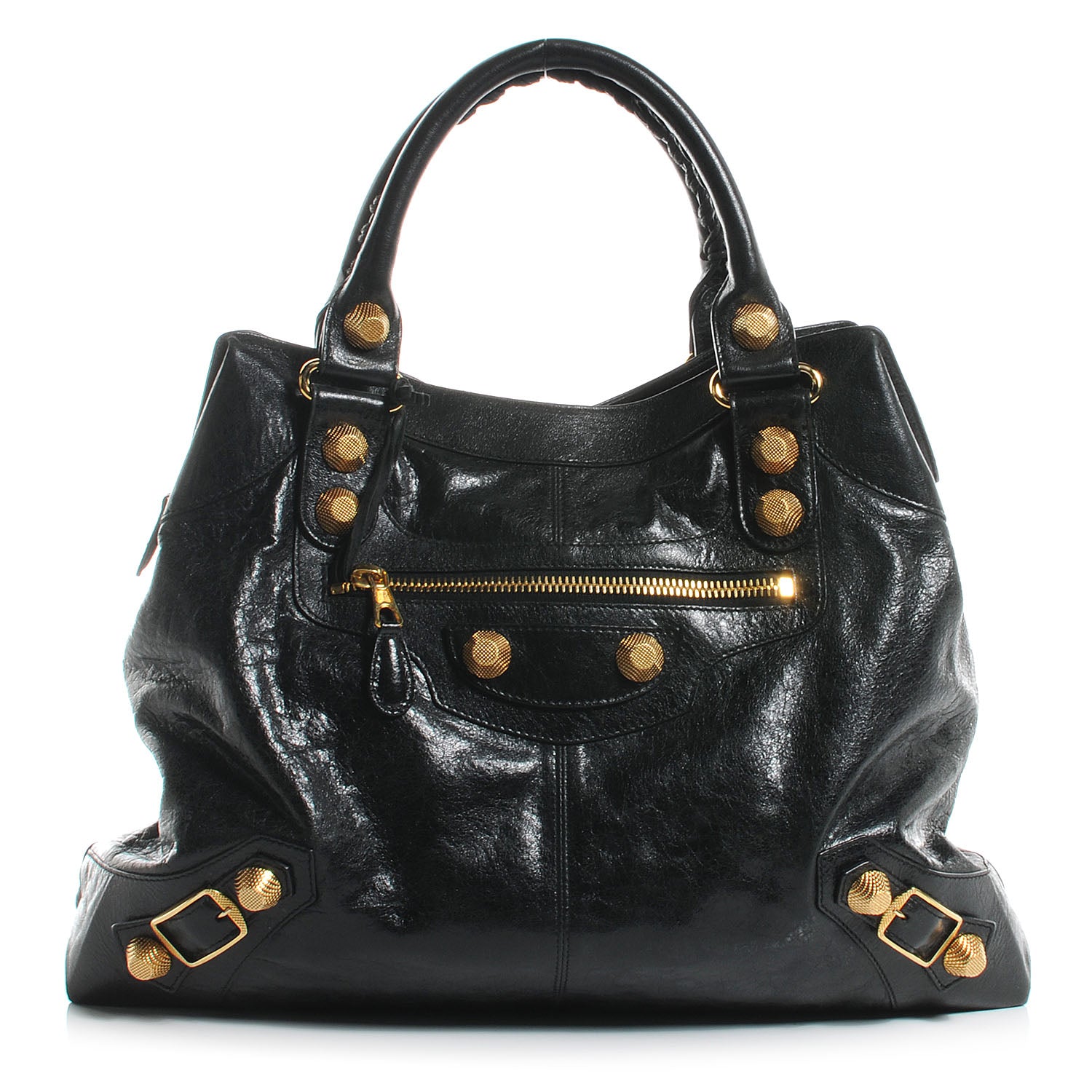 Balenciaga Agneau Giant 21 Brief Black 1 of 7