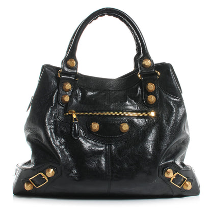 Balenciaga Agneau Giant 21 Brief Black 1 of 7