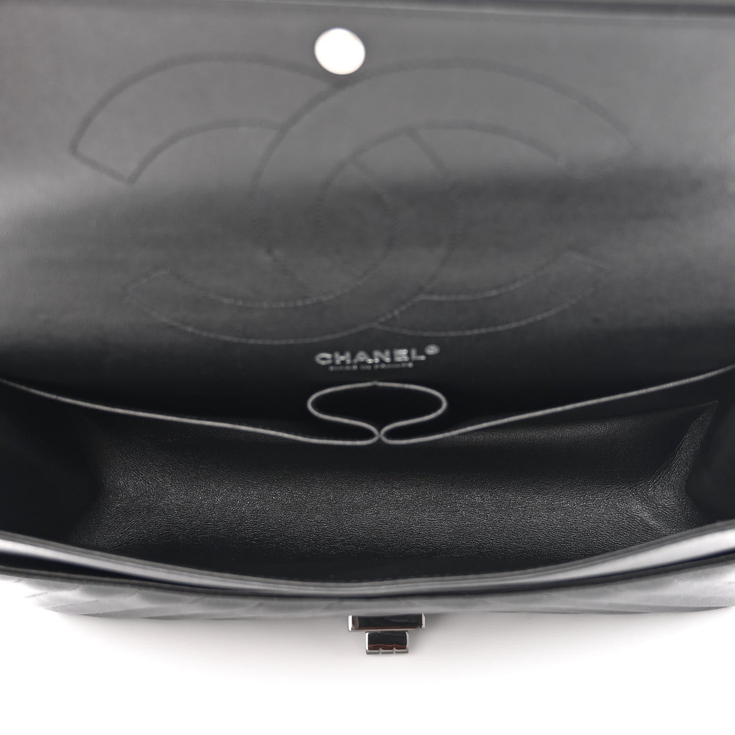 Sheepskin Chevron Quilted 2.55 Reissue 227 Flap So Black