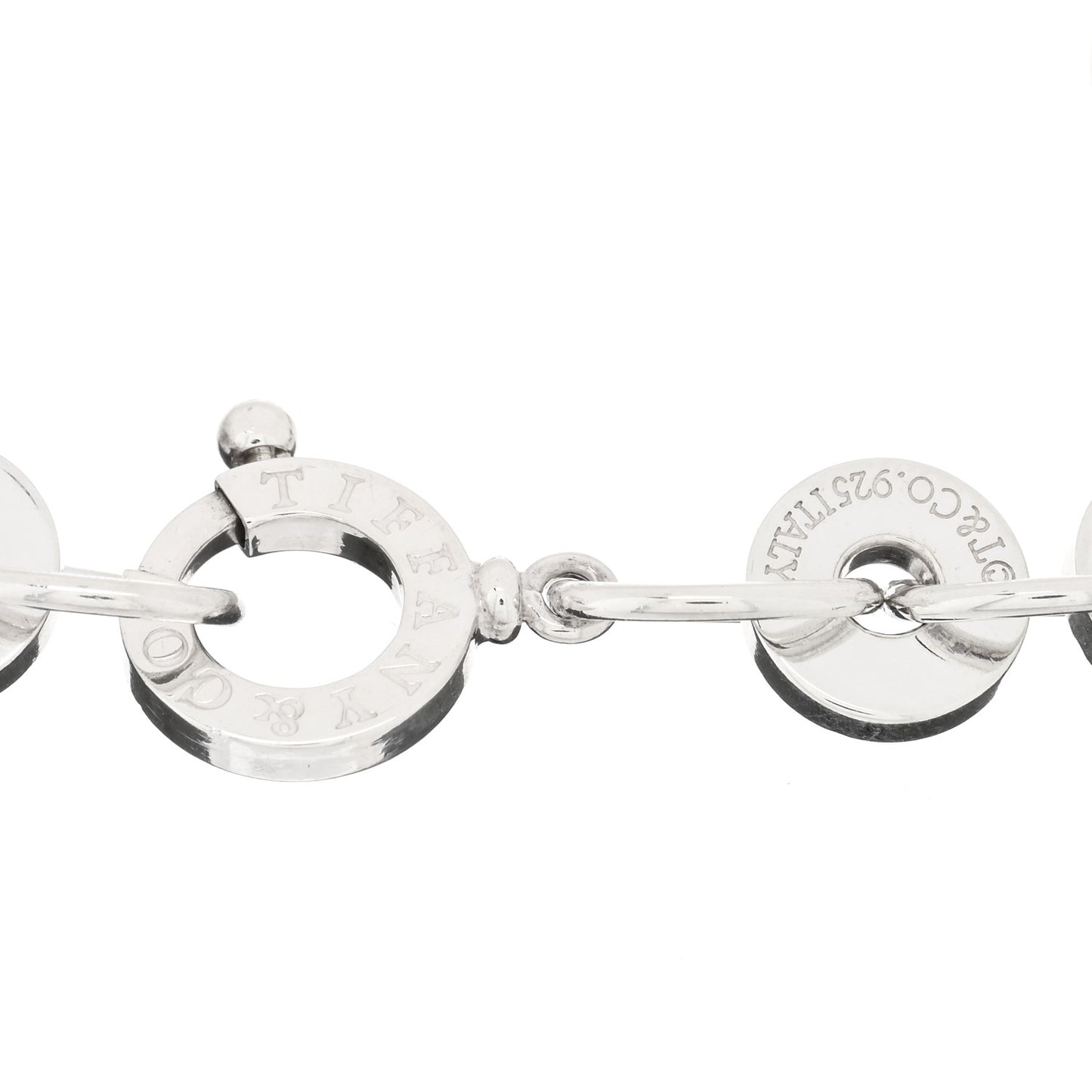 Sterling Silver 1837 Circle Bracelet