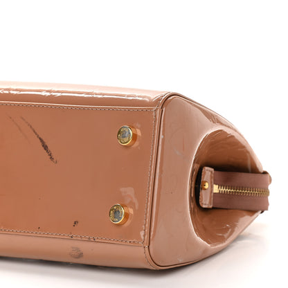 Louis Vuitton Vernis Brea MM Rose Velours 9 of 19