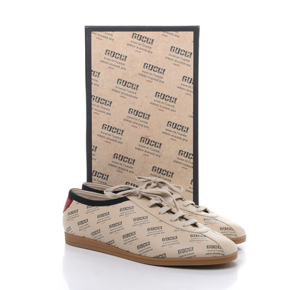 Gucci Calfskin Stamp Print Mens Falacer Sneakers 11 Soy 9 of 9
