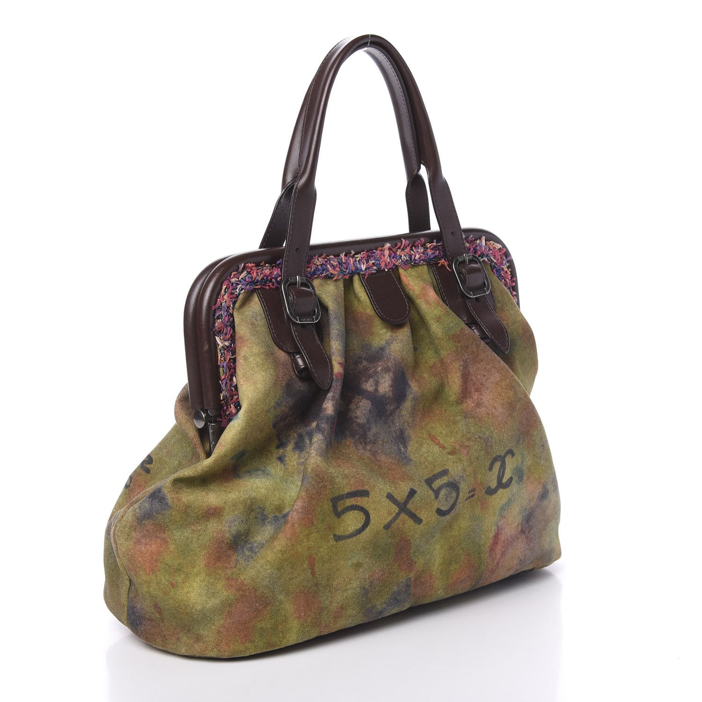 Washed Toile Graffiti On The Pavements Bowler Khaki Multicolor