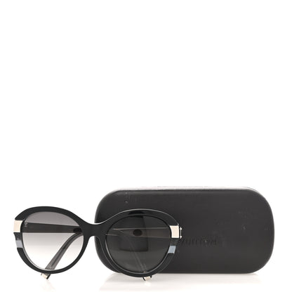 Louis Vuitton Acetate Petit Soupcon Cat Eye Sunglasses Z0489W Black 8 of 8
