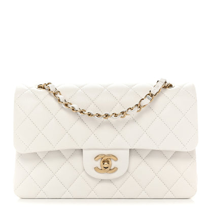 Chanel Caviar Quilted Small Double Flap White 1 of 10
