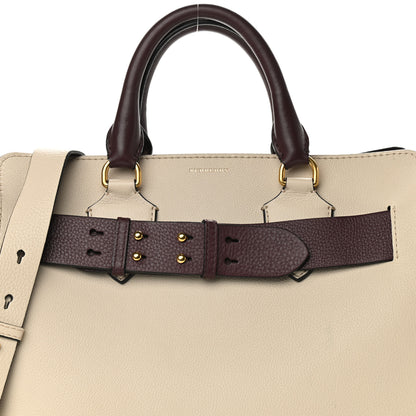Burberry Marais Calfskin Medium Belt Bag Limestone Deep Claret 6 of 8