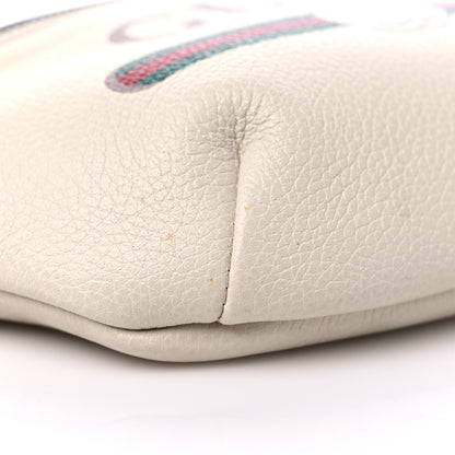 Gucci Grained Calfskin Small Logo Belt Bag White 8 of 9