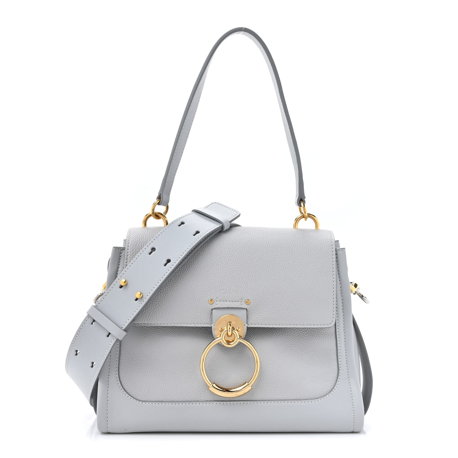 Chloe Calfskin Small Tess Day Bag Light Cloud 1 of 13