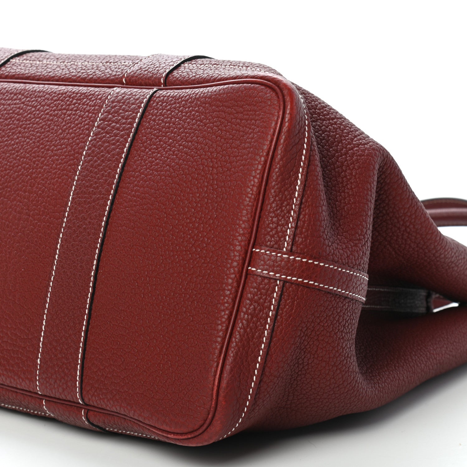 Hermes Negonda Garden Party Tote 36 MM Rouge H 7 of 7