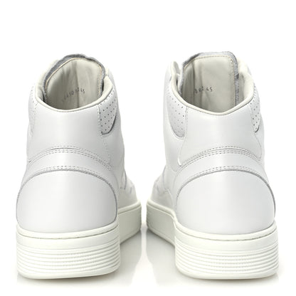 Chanel Calfskin CC High Top Sneaker 45 White 6 of 11