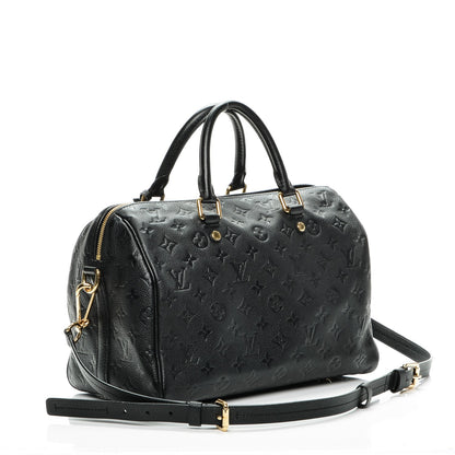 Louis Vuitton Empreinte Speedy Bandouliere 30 Black 3 of 7