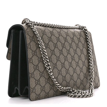 Gucci GG Supreme Monogram Small Dionysus Shoulder Bag Black 3 of 13