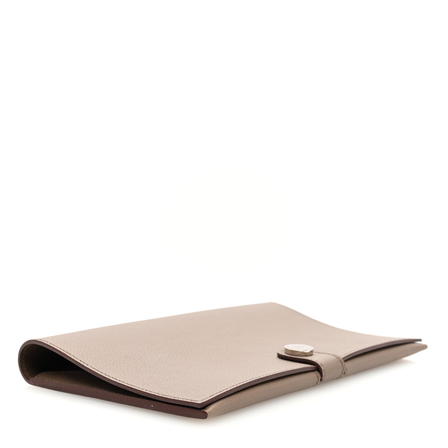 Hermes Evercolor RMS Toutenmain Wallet Etoupe 4 of 8