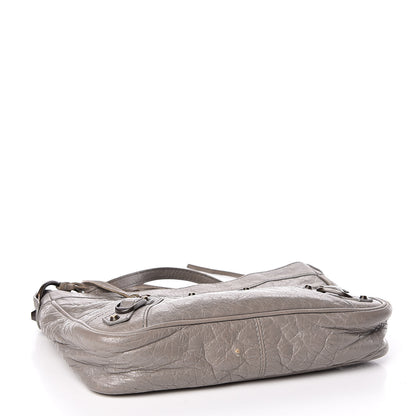 Balenciaga Agneau Classic Hardware Hip Gris Pyrite 4 of 14