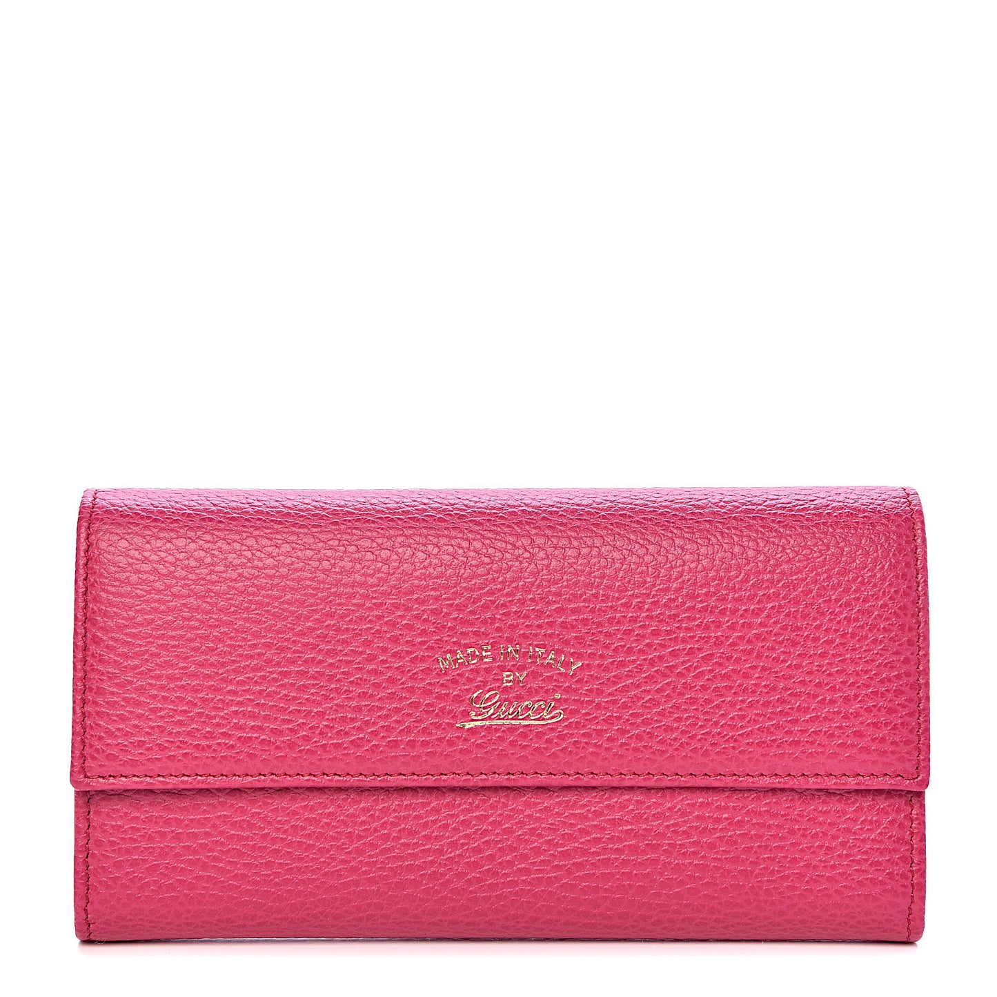 Dollar Calfskin Swing Continental Wallet Blossom