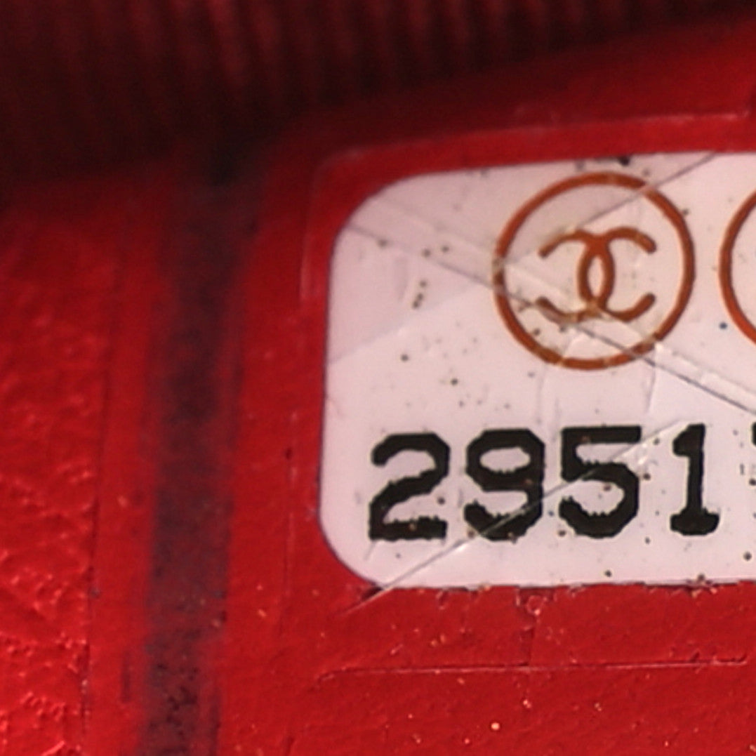 Chanel Lambskin Quilted CC Phone Holder Red 8 of 10