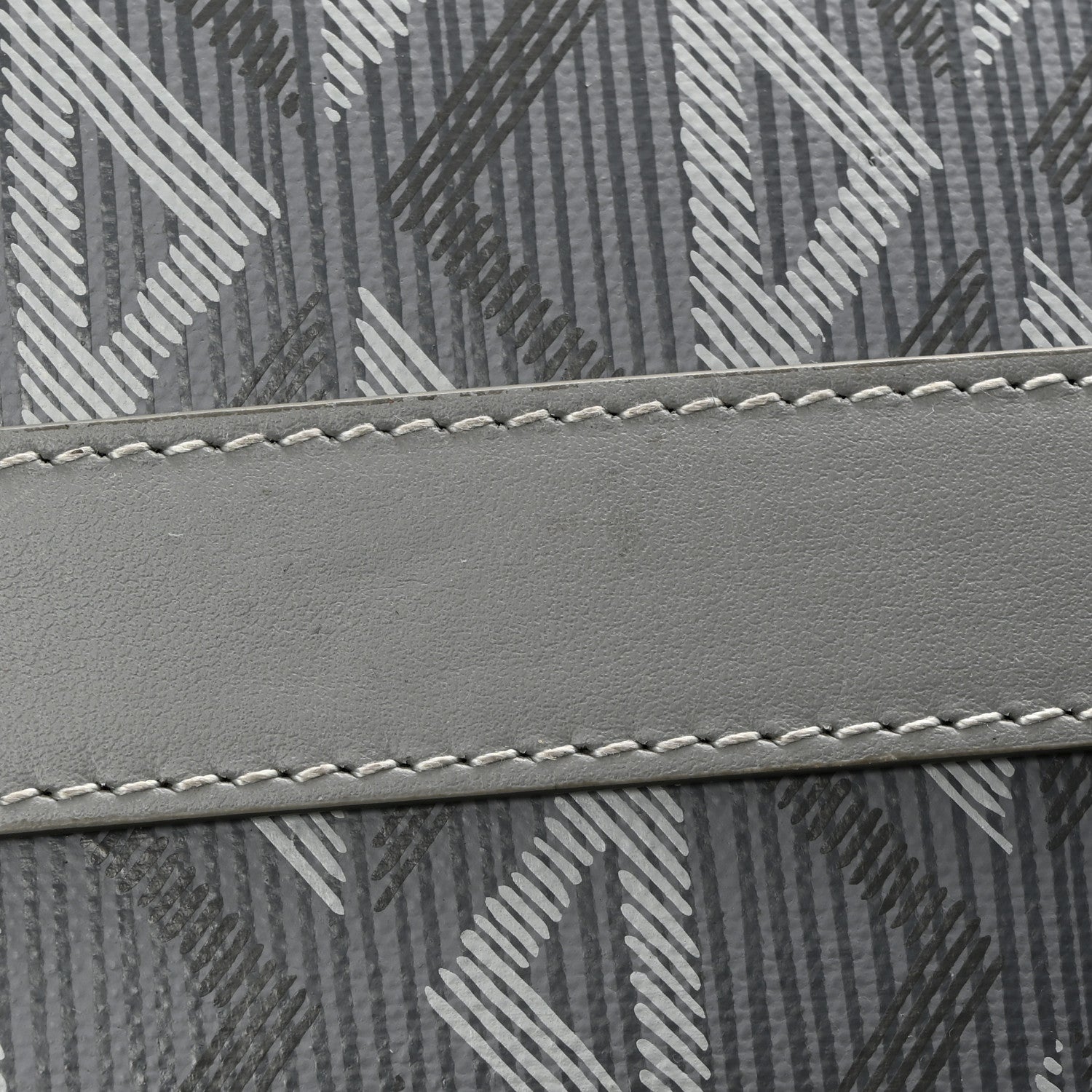 Christian Dior Coated Canvas CD Diamond Lingot 50 Bag Grey 11 of 11