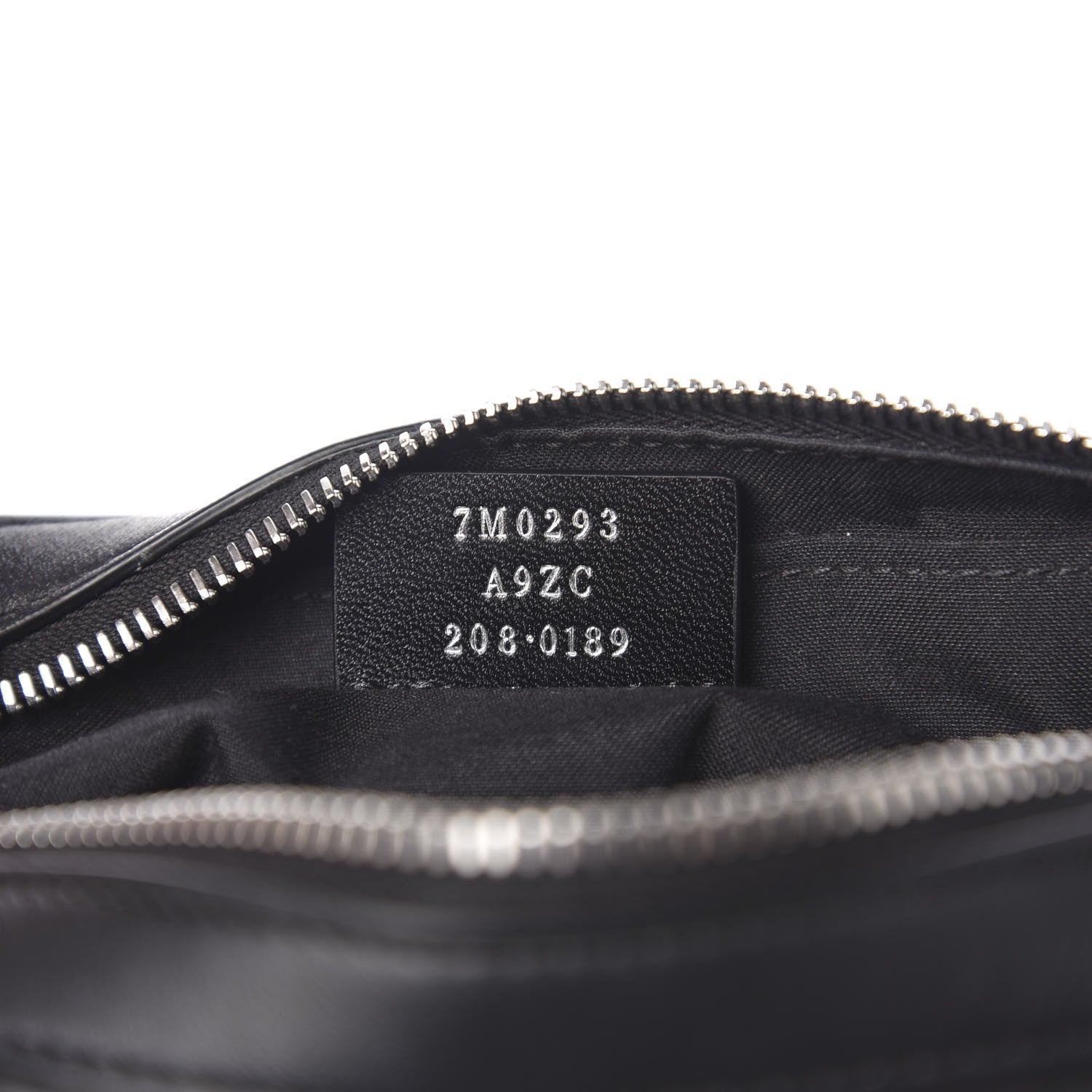 Fendi Vitello Grace FF Gradient Embossed Medium Camera Case Black 7 of 11