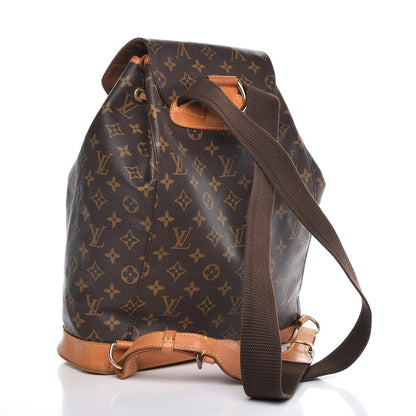 Louis Vuitton Monogram Montsouris GM Backpack 3 of 15
