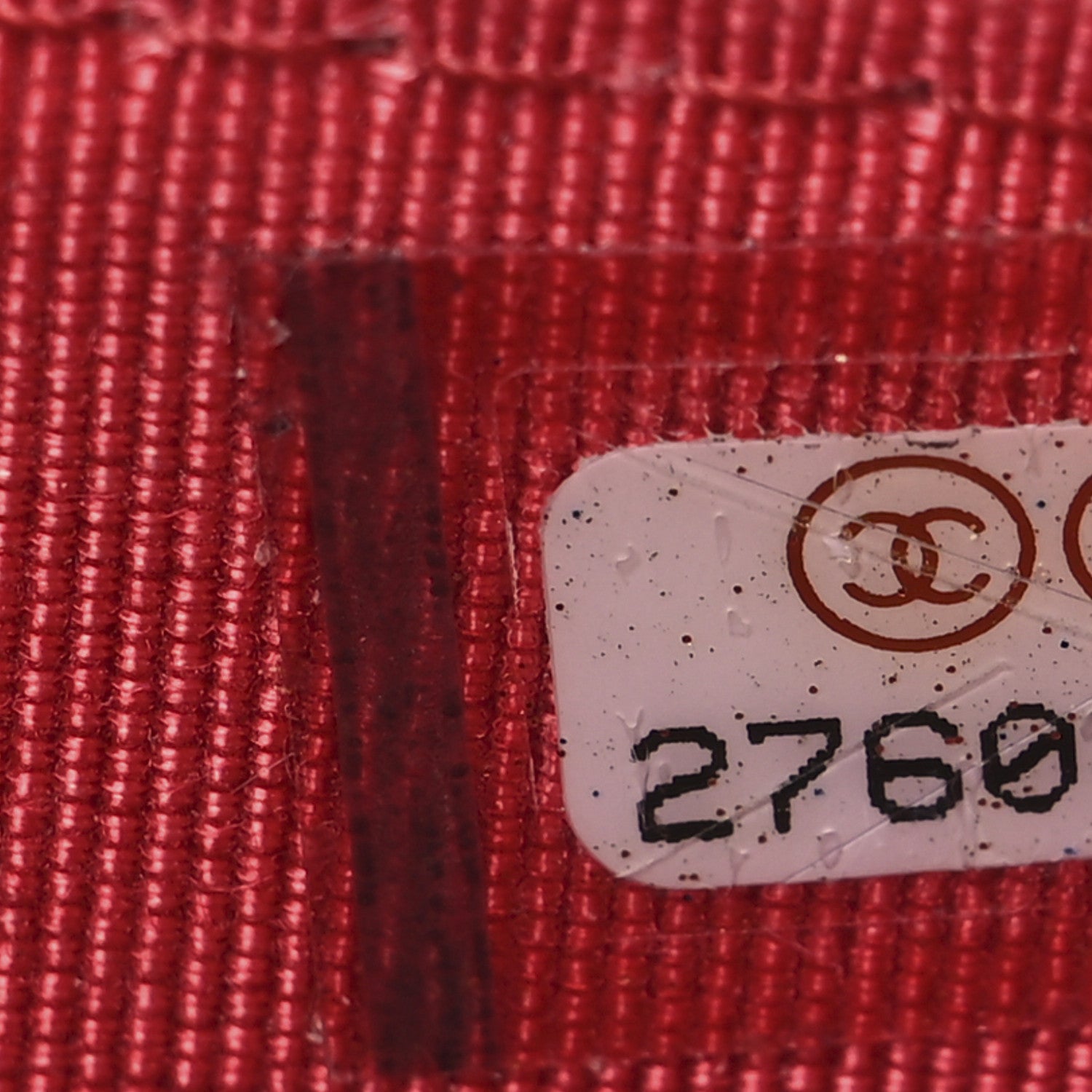Chanel Grained Calfskin Quilted CC Box Wallet On Chain WOC Red 8 of 14
