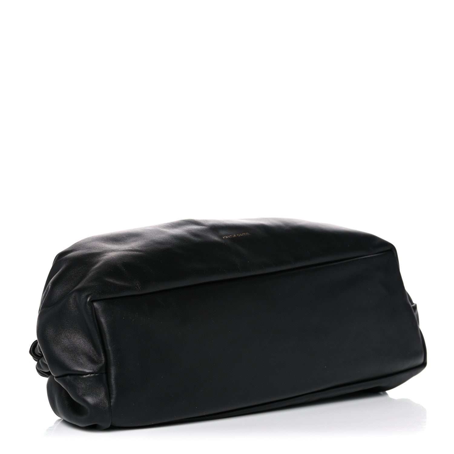 Mansur Gavriel Lambskin Cloud Clutch Black Flamma 6 of 8
