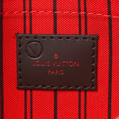 Louis Vuitton Damier Ebene Neverfull MM GM Pochette 6 of 10