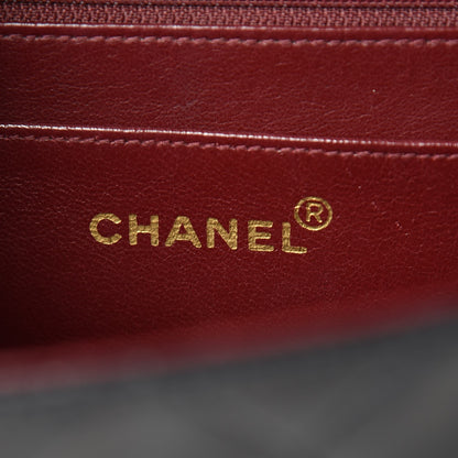 Chanel Lambskin Quilted XL Jumbo Single Flap Black 7 of 14