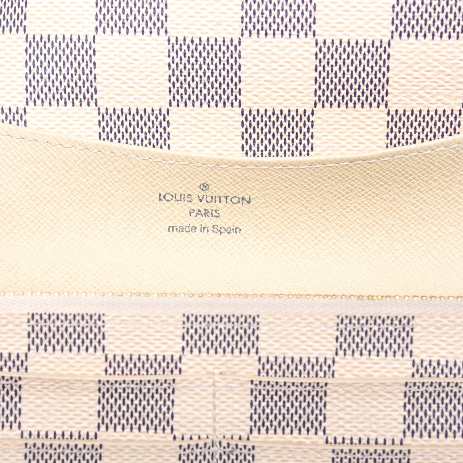 Louis Vuitton Damier Azur Emilie Wallet 6 of 7