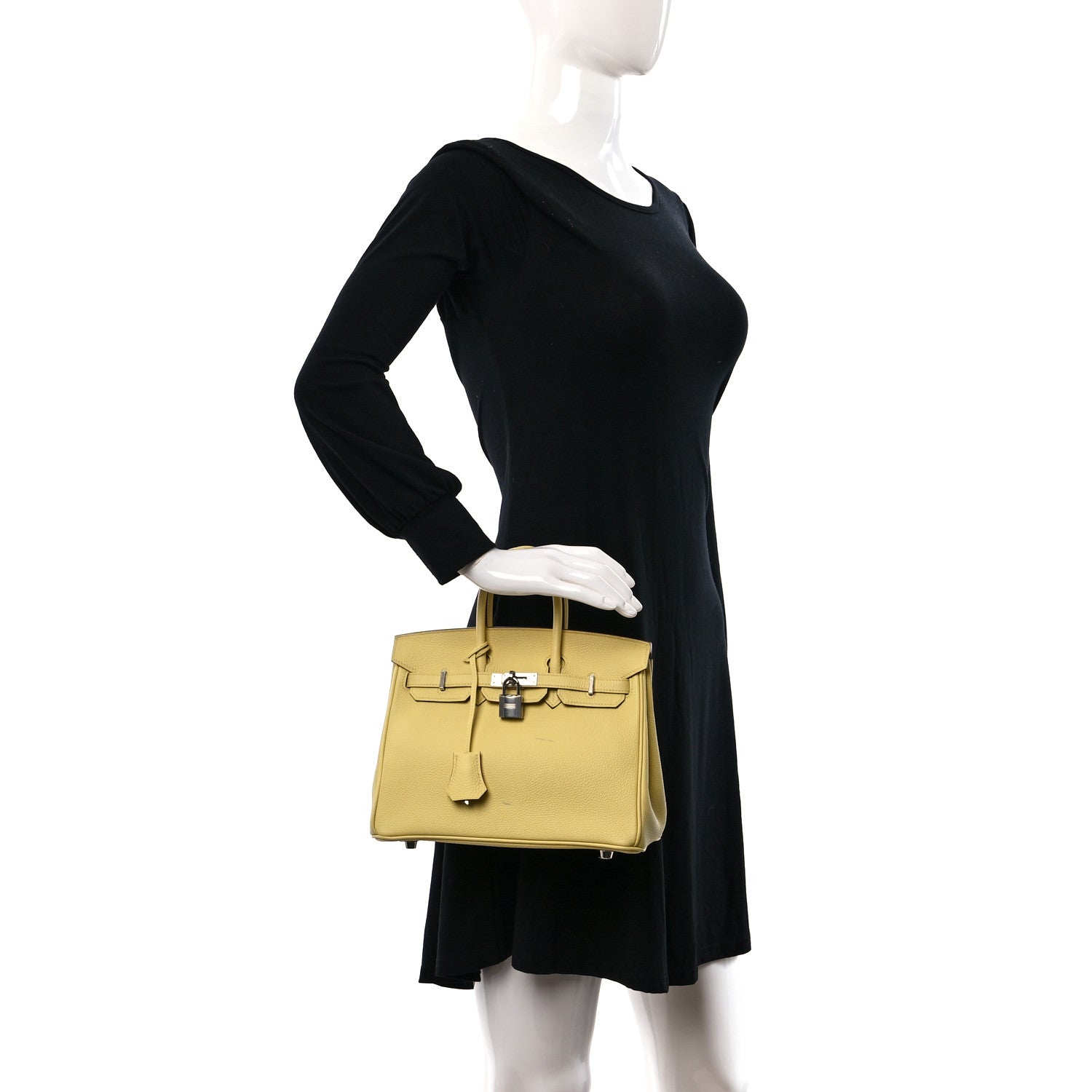 Hermes Togo Birkin 25 Jaune Poussin 2 of 13