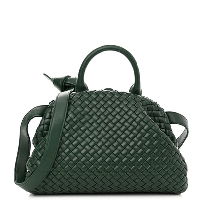 Bottega Veneta Nappa Intrecciato Small Handle Bag Raintree 1 of 9