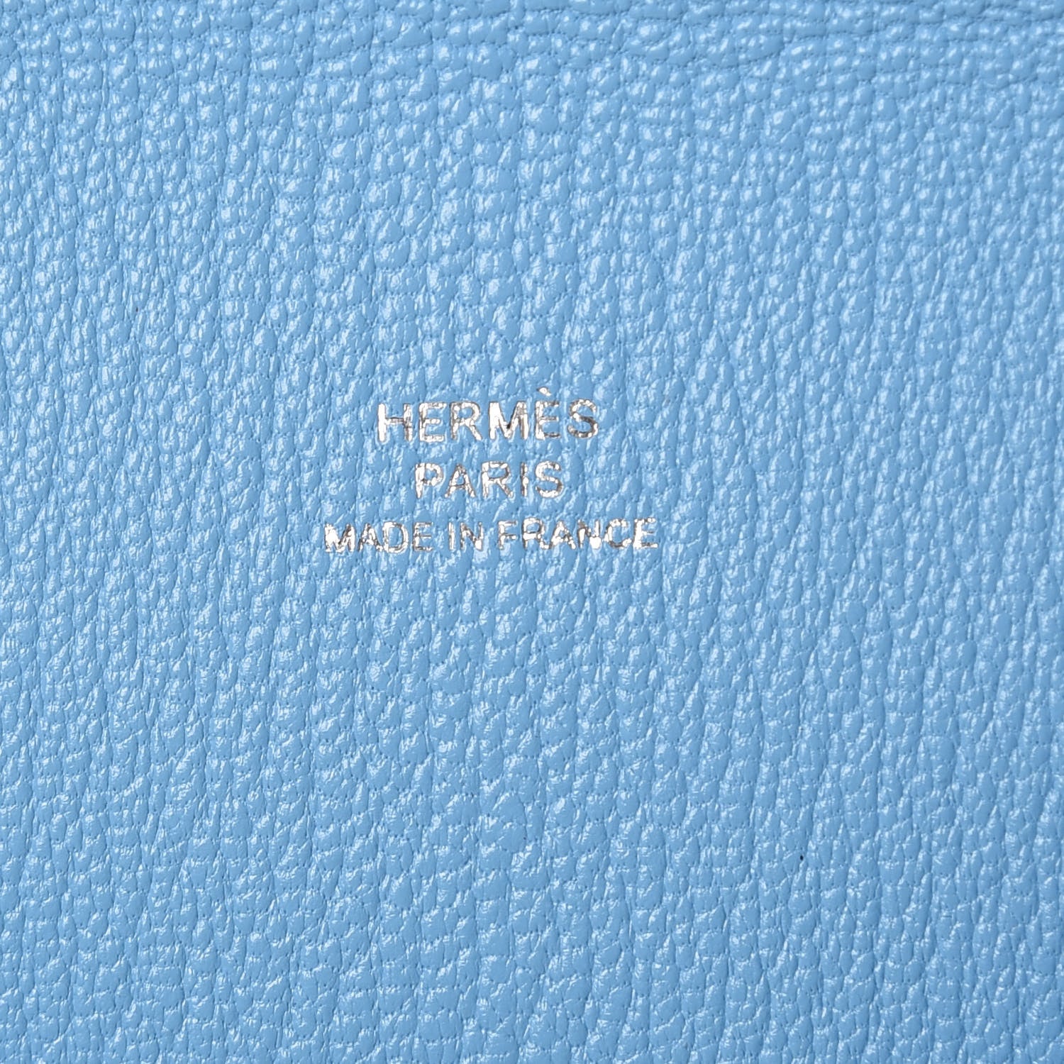 Hermes Chevre Envelope Trio Wallet Celeste Rose Lipstick Ambre 7 of 9