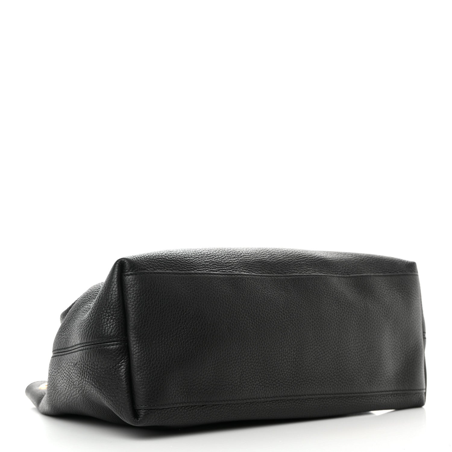 Gucci Pebbled Calfskin Medium Soho Chain Shoulder Bag Black 4 of 12