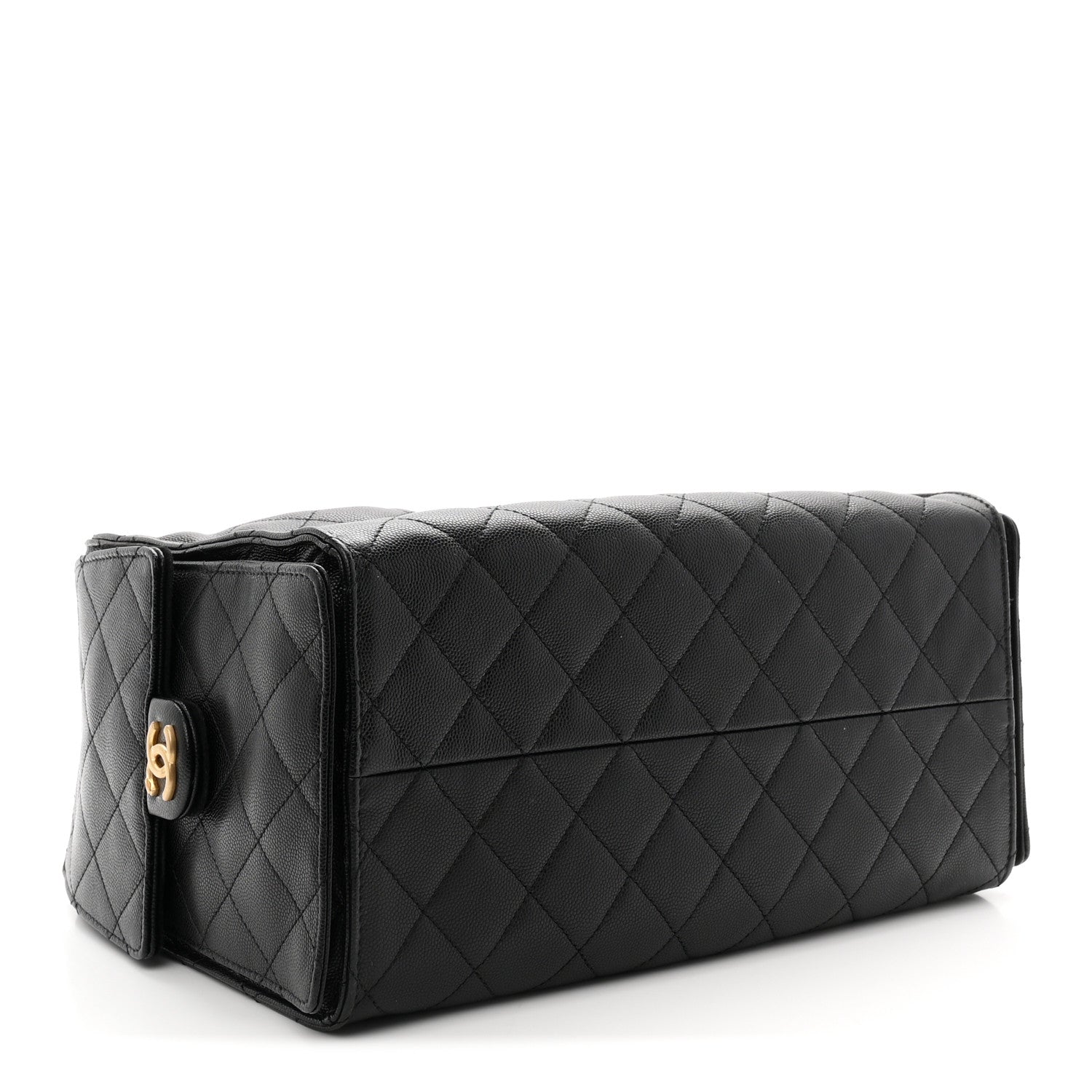 Chanel Caviar Quilted Medium Chanel 25 Handbag Black 5 of 11