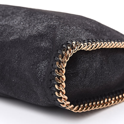 Stella McCartney Shaggy Deer Falabella Fold Over Tote Black 9 of 9