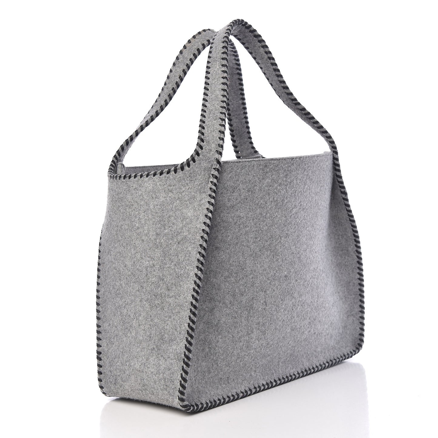 Eco Felt East West Tote Smoke Slate