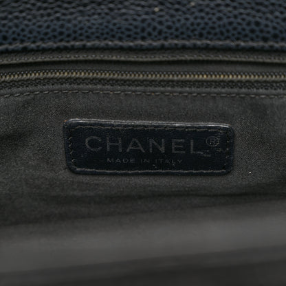 Chanel Caviar Quilted Grand Shopping Tote GST Black 7 of 12