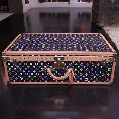 Louis Vuitton Monogram Multicolor Monogram Alzer 80 Black 4 of 12
