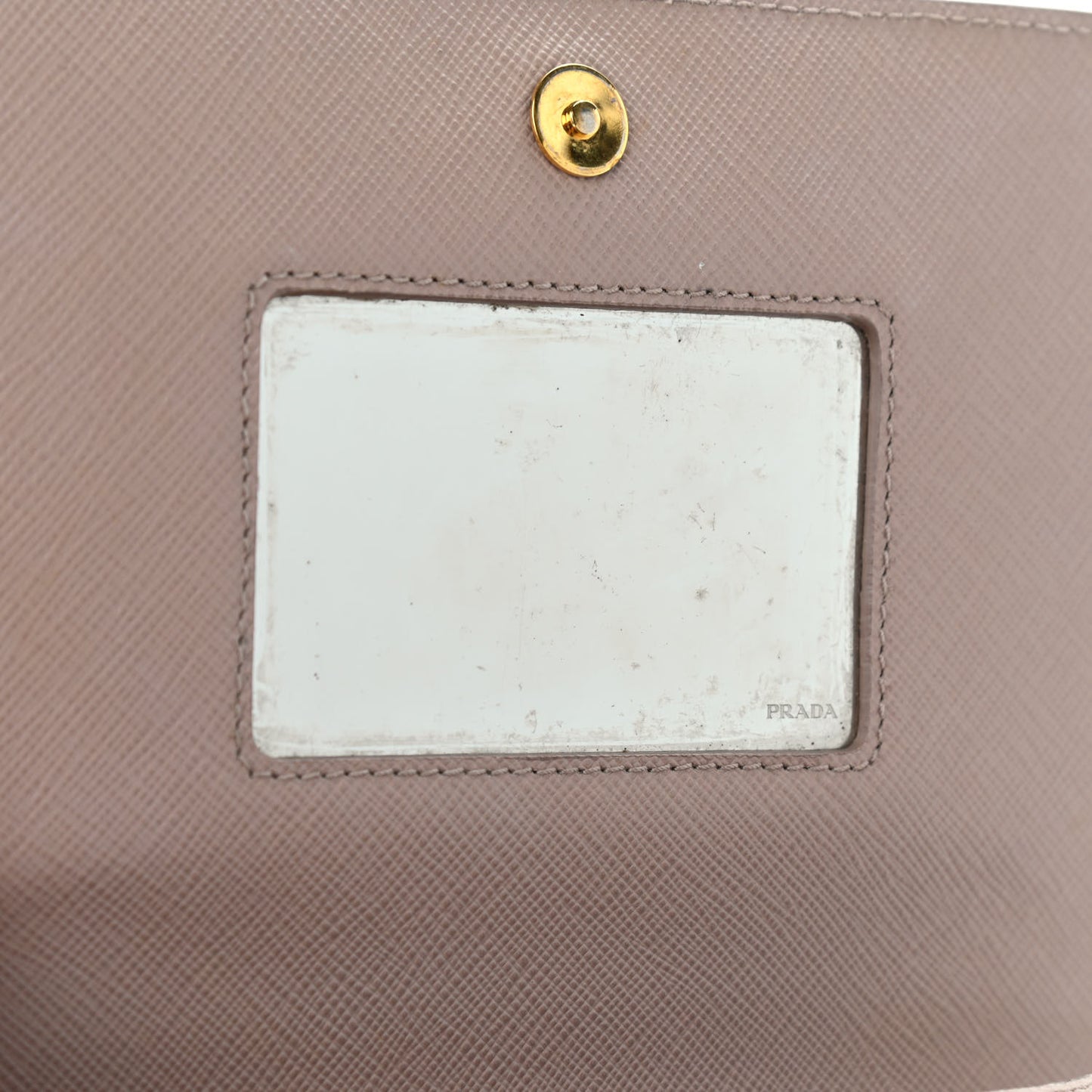 Saffiano Chain Crossbody Bag Cipria