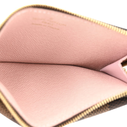 Louis Vuitton Damier Ebene Recto Verso Card Holder Rose Ballerine 5 of 8