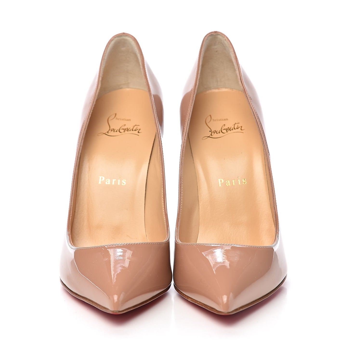 Patent Pigalle Follies 100 Pumps 38 Nude