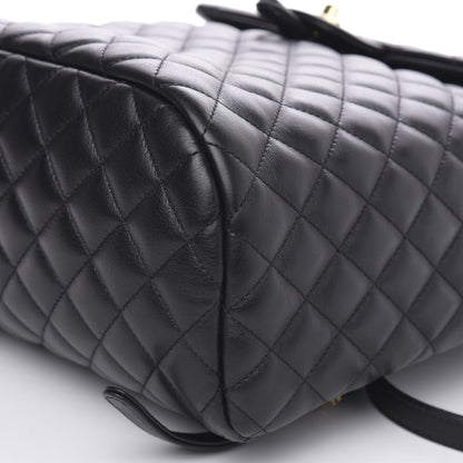 Chanel Calfskin Quilted Large Urban Spirit Backpack Black 8 of 9
