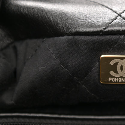 Chanel Shiny Calfskin Quilted Chanel 22 Black 7 of 10