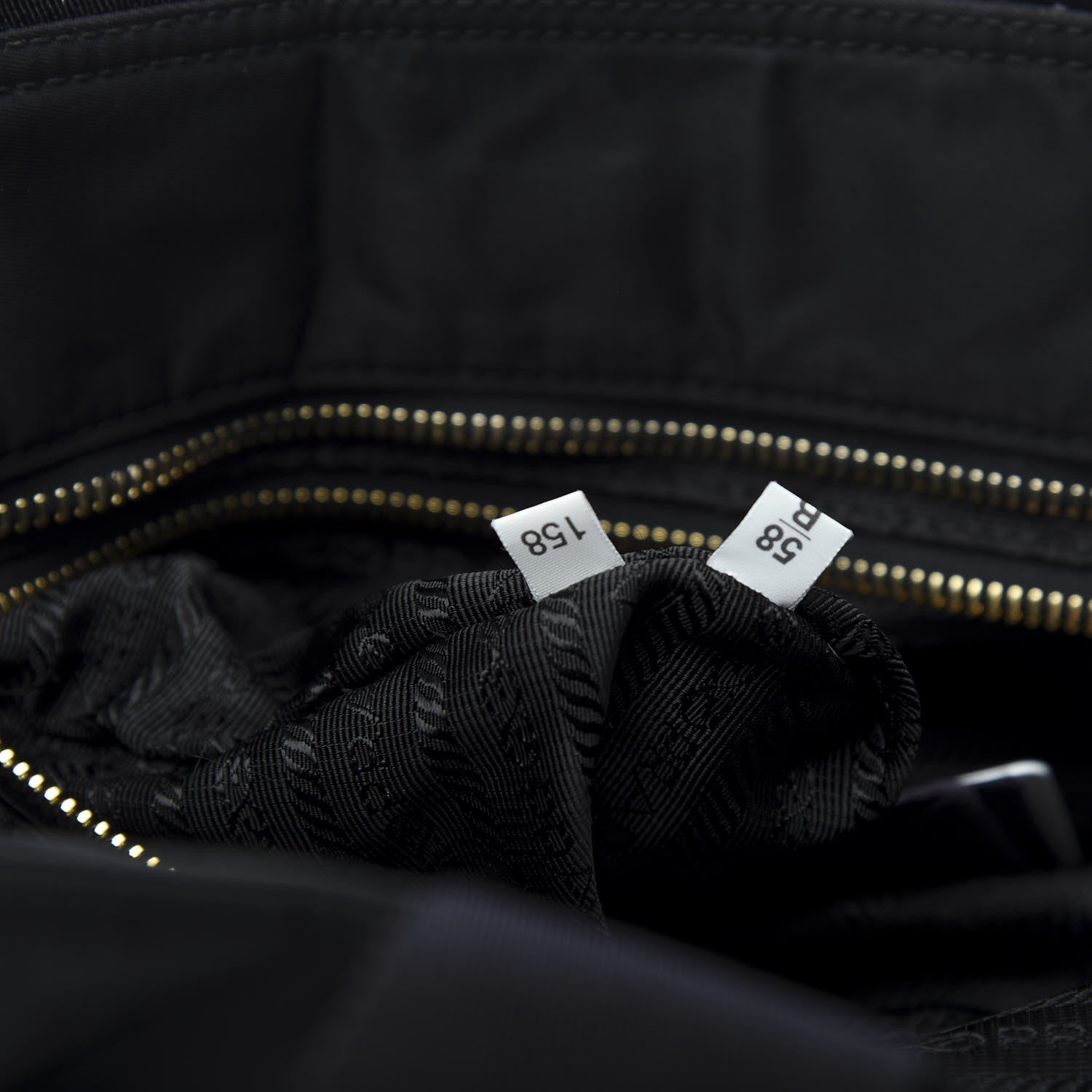 Prada Tessuto Nylon Vela Diaper Bag Black 9 of 14