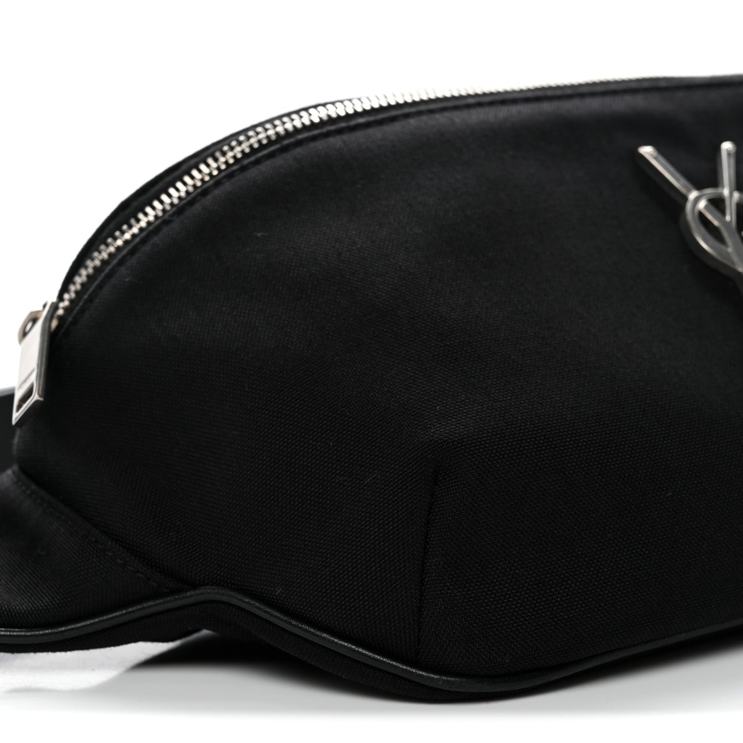 Canvas Monogram Belt Bag Black