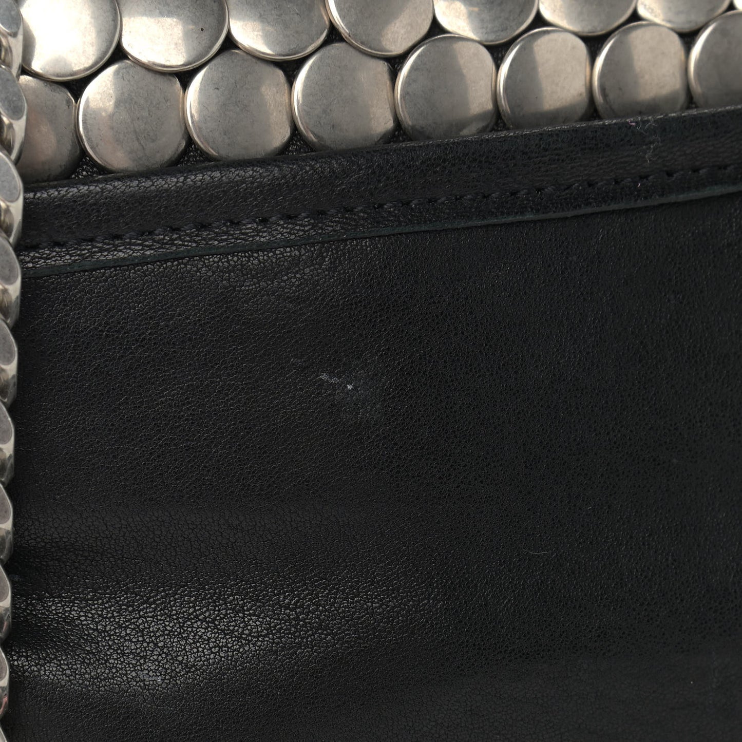 Calfskin Monogram Armature Medium Niki Chain Satchel Black